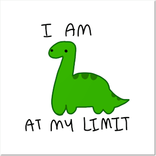 At my limit dino Posters and Art